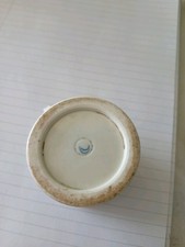 Antique 18th c. Worcester Porcelain Blue & White Coffee Can  Chinese Theme