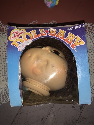 Original doll baby head girl - doll,