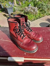 Dr Martens oxblood mens boots