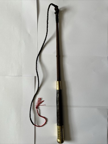 Horse whip inhand engraved - horse,