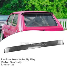 Car Carbon Look Rear Roof