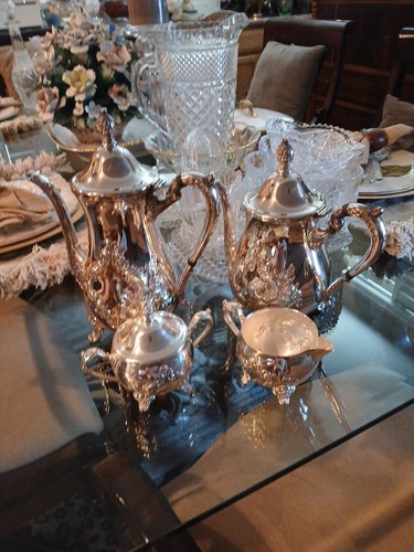 Silver plated set - pc,