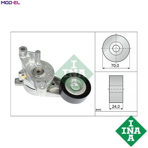 Belt tensioner vribbed - tensioner,