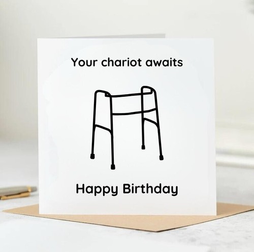 Funny birthday card - card,, your