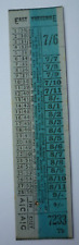 East Yorkshire Motor Services Bus Ticket 