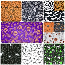 Halloween Fabric Poly Cotton