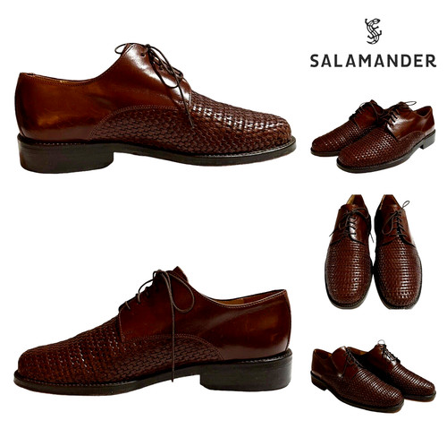 Salamander weave leather - salamander,
