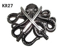 steampunk brooch badge pin