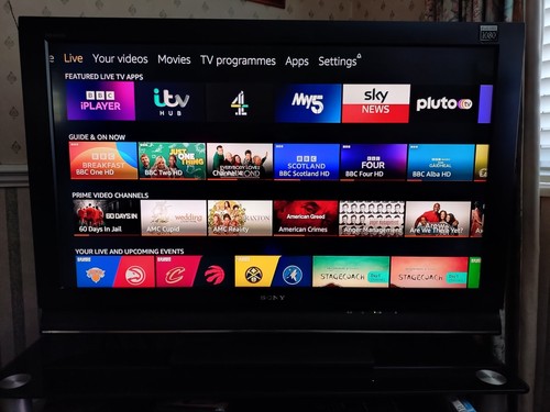 Sony bravia 1080p tv with - 40",