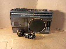 Hitachi vintage TRK-5381L Cassette Tap Radio/ Recorder, PLS READ DESCRIPTION