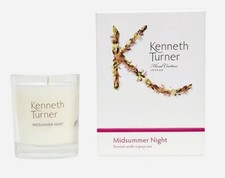 Kenneth Turner Midsummer Night Scented Candle in Posy Vase 200g BNIB Freepost