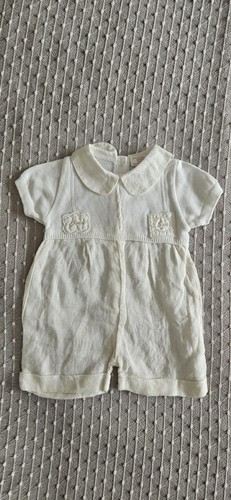 Baby boy cream - boy, cotton