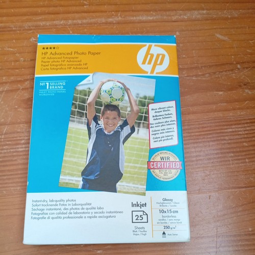Photo paper 10x15cm 6x4 - hp, 6x4"