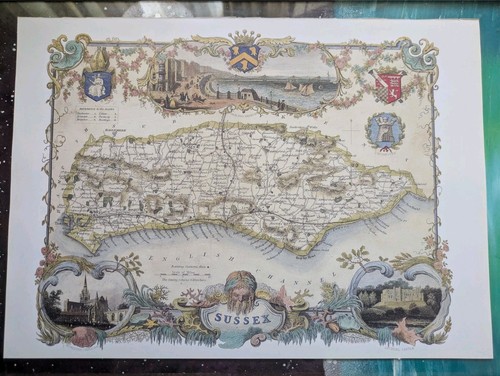 Map sussex county thomas - map,