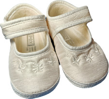 Pex Girls Cream 'Collette' Occasion Wear Shoe. Size 0