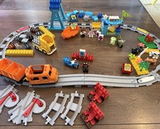 Lego Duplo Train Track Playset Motorised Light Sound Carriage Mixed Bundle Set