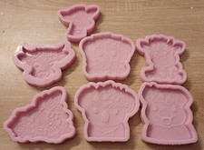 7 X Animals Silicone Wax Melt Moulds