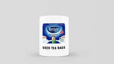 Used tea bag ceramic pot - bag, 18