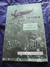 Partition Blue Sky of Italy by R. Emmerechts Bella Stella by J. Verschueren