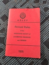 ASLEF 1975 Revised Rules