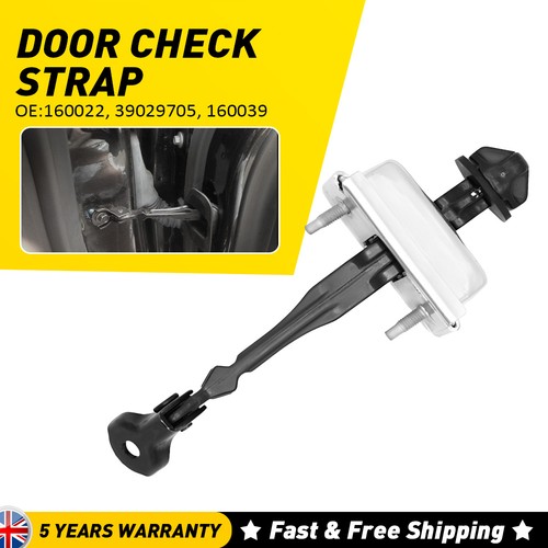 Door hinge check strap front - door,