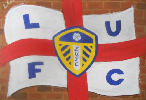 Leeds united lufc flag style - united,