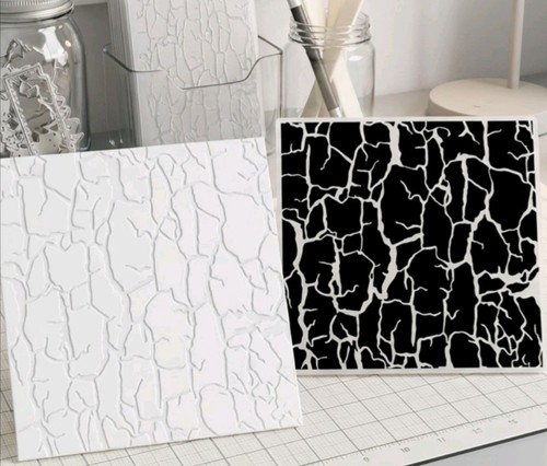 Embossing folder 6 - x, bark