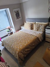 Double bed frame with - bed, emma