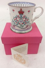 The Royal Collection, Decorative English China Tea Cup - HM Queen Mother 100yr 