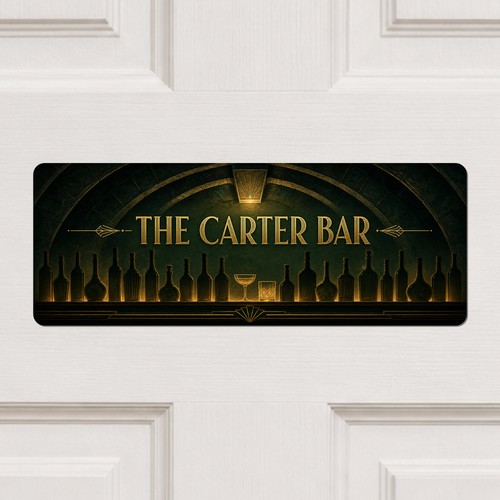 Personalised art deco - personalised,