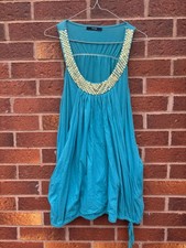 George Teal Blue Sleeveless