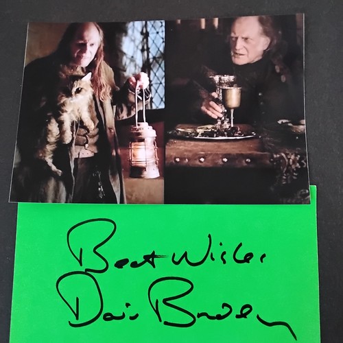 Davis bradley signed card - davis,