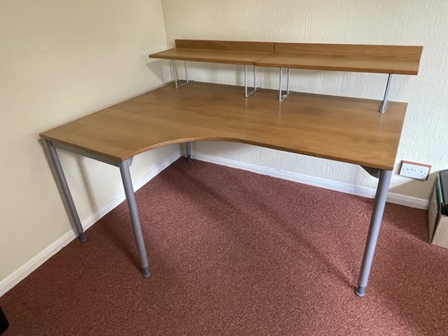 Ikea office desk with - ikea,