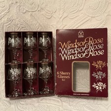 Vintage Dema Set Of 6 Windsor
