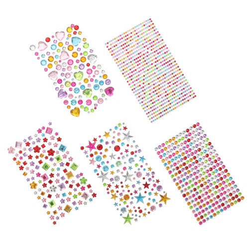 Sheets sparkly stickers - sheets,
