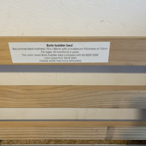 John lewis toddler bed - toddler, boris
