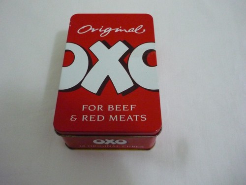 Vintage oxo storage - storage, tin