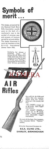 Bsa air rifles nat - 'nat, small