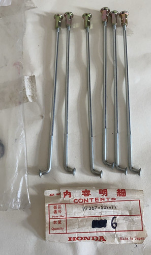 Honda spokes nipples 6 - nipples,