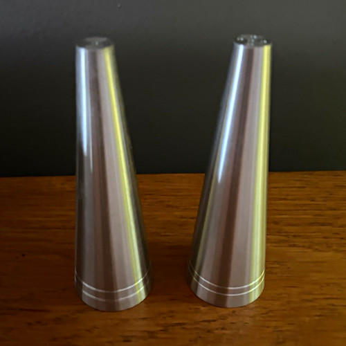 Stainless steel silver cone - steel,