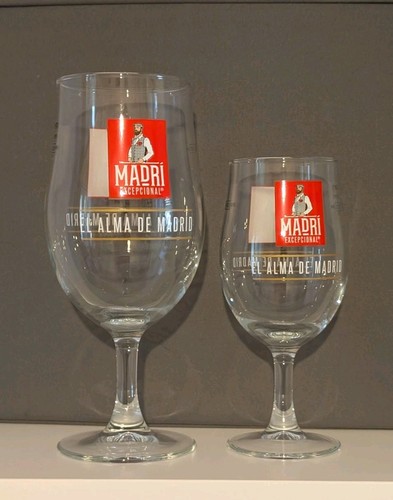 Madri pint half glasses - &,