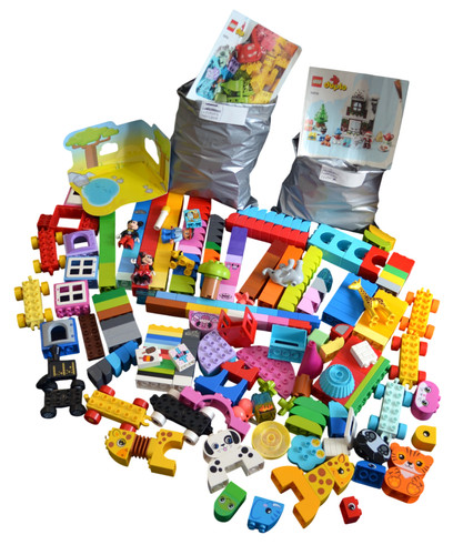 Mixed duplo lego mega blocks - lego,