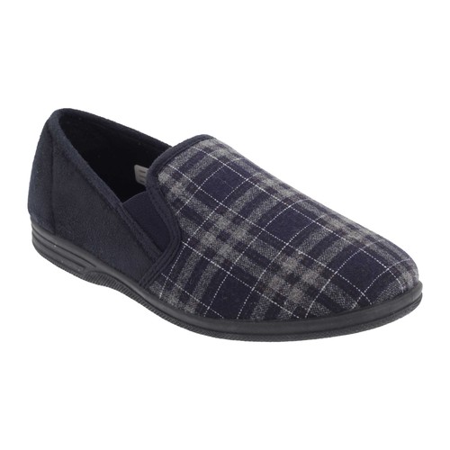Zedzzz mens harley navy check - mens,