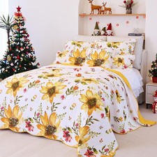 100% Cotton Quilt Orange