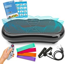 Bluefin Fitness Ultra Slim Vibration Plate With Accesories