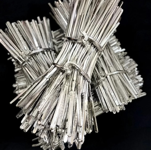 Pure tin metal ingot - tin,