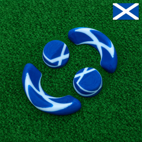 Set scotland bowls wedges - of,