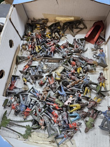 Vintage lot lead metal - vintage,