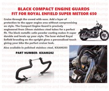 BLACK COMPACT ENGINE GUARDS