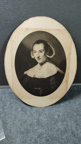 Antique oval old master - antique,